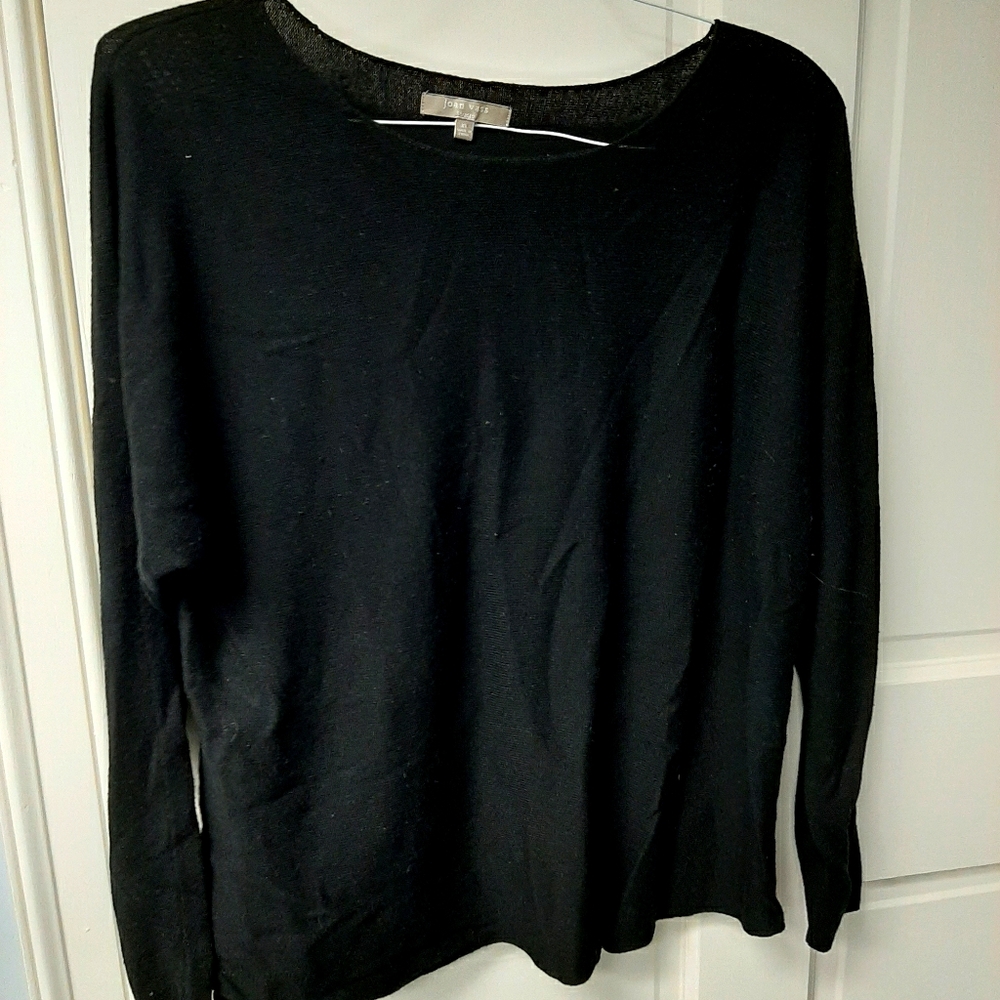 Thin Black Sweater, Joan Vass